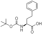 structure of CAS# 82732-07-8, Boc-D-高苯丙氨酸