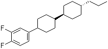 CAS # 82832-57-3, trans,trans-4-(3,4-Difluorophenyl)-4''-propylbicyclohexyl, 4-[trans-4-(trans-4-Propylcyclohexyl)cyclohexyl]-1,2-difluorobenzene