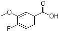 4-Fluoro-3-methoxybenzoic acid molecular structure (CAS 82846-18-2)
