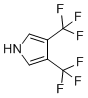 3,4-bis(trifluoromethyl)-1H-pyrrole molecular structure (CAS 82912-41-2)