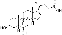 CAS 登录号：83-49-8, 猪去氧胆酸