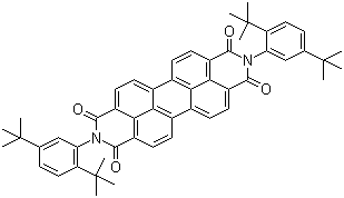 CAS # 83054-80-2, N,N'-Bis(2,5-di-tert-butylphenyl)-3,4,9,10-perylenedicarboximide
