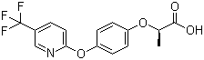 Fluazifop-P molecular structure (CAS 83066-88-0)