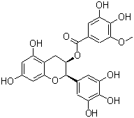 structure of CAS# 83104-87-4, Epigallocatechin 3-O-(3-O-methyl)gallate