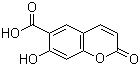 CAS # 833-52-3, 7-Hydroxycoumarin-6-carboxylic acid