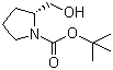 CAS # 83435-58-9, Boc-D-prolinol, (R)-(+)-1-(tert-Butoxycarbonyl)-2-pyrrolidinemethanol