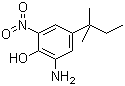 CAS 登录号：83488-02-2, 2-氨基-4-叔戊基-6-硝基苯酚, 4-特戊基-2-氨基-6-硝基苯酚