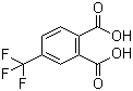 structure of CAS# 835-58-5, 4-Trifluoromethylphthalic acid
