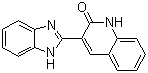 CAS # 83520-73-4, 3-(1H-Benzimidazol-2-yl)-2(1H)-quinolinone