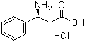 structure of CAS# 83649-47-2, (S)-3-氨基-3-苯基丙酸盐酸盐
