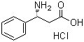 structure of CAS# 83649-48-3, (R)-3-氨基-3-苯基丙酸盐酸盐