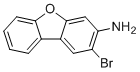 structure of CAS# 83660-06-4, 2-溴二苯并[b,d]呋喃-3-胺