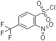 CAS # 837-95-6, 2-Nitro-4-(trifluoromethyl)benzenesulfonyl chloride, 2-Nitro-4-(trifluoromethyl)benzenesulphonyl chloride