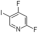 CAS # 837364-89-3, 2,4-Difluoro-5-iodopyridine