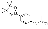 structure of CAS# 837392-64-0, 2-氧代吲哚啉-5-硼酸频哪醇酯