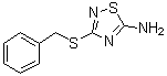 CAS # 83757-08-8, 5-Amino-3-benzylthio-1,2,4-thiadiazole, 3-[(Phenylmethyl)thio]-1,2,4-thiadiazol-5-amine