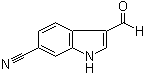 CAS # 83783-33-9, 3-Formyl-1H-indole-6-carbonitrile, 3-Formyl-6-cyano-1H-indole