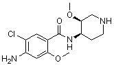 CAS # 83863-69-8, Norcisapride, rel-4-Amino-5-chloro-2-methoxy-N-[(3R,4S)-3-methoxy-4-piperidinyl]-benzamide, (±)-Norcisapride
