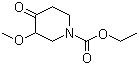 CAS # 83863-72-3, N-Carbethoxy-3-methoxy-4-piperidone, Ethyl 3-methoxy-4-oxopiperidine-1-carboxylate