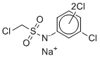 CAS # 83930-10-3, 1-Chloro-N-(3,?,?-trichlorophenyl)methanesulfonamide sodium salt