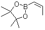 CAS # 83947-59-5, 4,4,5,5-Tetramethyl-2-((Z)-1-propenyl)-1,3,2-dioxaborolane
