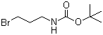 tert-Butyl 3-bromopropylcarbamate molecular structure (CAS 83948-53-2)