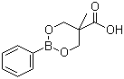 CAS # 839720-60-4, 5-Methyl-2-phenyl-1,3,2-dioxaborinane-5-carboxylic acid