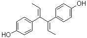 CAS # 84-17-3, 3,4-Bis(p-hydroxyphenyl)-2,4-hexadiene, Dienesterol, Dienestrol, Dienoestrol, Dienol, Dinovex, Estrodienol, Estroral, Follidiene, Follormon, Gynefollin