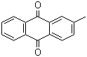 CAS # 84-54-8, 2-Methyl anthraquinone, Methylanthraquinone, Tectoquinone, 2-Methyl-9,10-anthracenedione