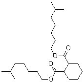 structure of CAS# 84-71-9, Diisooctyl 1,2-cyclohexanedicarboxylate