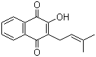 Lapachol molecular structure (CAS 84-79-7)