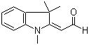 1,3,3-Trimethyl-2-(formylmethylene)indoline molecular structure (CAS 84-83-3)
