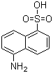 CAS # 84-89-9, 5-Amino-1-naphthalenesulfonic acid, 1-Naphthylamine-5-sulfonic acid, Laurent's acid