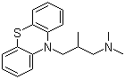 CAS # 84-96-8, Trimeprazine, Alimemazine, N,N,2-Trimethyl-3-phenothiazin-10-yl-propan-1-amine