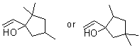 CAS # 84030-60-4, 1-Ethenyl-2,2,4(or 2,4,4)-trimethylcyclopentanol