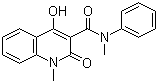 CAS # 84088-42-6, Roquinimex, 1,2-Dihydro-4-hydroxy-N,N-dimethyl-2-oxo-N-phenyl-3-quinolinecarboxamide, Linomide