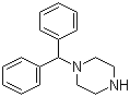 1-(Diphenylmethyl)piperazine molecular structure (CAS 841-77-0)