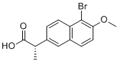 Naproxen EP Impurity C molecular structure (CAS 84236-26-0)
