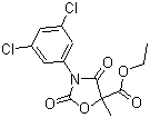 CAS # 84332-86-5, Chlozolinate, Dichlozolinate, M 8164, SDS 65311, Serinal, 3-(3,5-Dichlorophenyl)-5-methyl-2,4-dioxo-5-oxazolidinecarboxylic acid ethyl ester