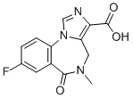 structure of CAS# 84378-44-9, Flumazenil EP Impurity A
