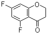 structure of CAS# 844648-22-2, 5,7-Difluorochroman-4-one