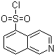 structure of CAS# 84468-15-5, Isoquinoline-5-sulfonyl chloride