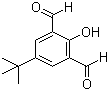 structure of CAS# 84501-28-0, 4-叔丁基-2,6-二甲酰基苯酚