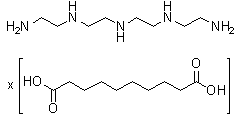 CAS # 84501-59-7, Decanedioic acid, compd. with N-(2-aminoethyl)-N'-[2-[(2-aminoethyl)amino]ethyl]-1,2-ethanediamine