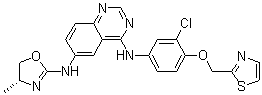 structure of CAS# 845272-21-1, ARRY 334543
