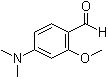 structure of CAS# 84562-48-1, 2-Methoxy-4-dimethylaminobenzaldehyde