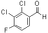 structure of CAS# 845907-07-5, 2,3-二氯-4-氟苯甲醛