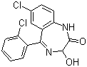 CAS # 846-49-1, Lorazepam, 7-Chloro-5-(2-chlorophenyl)-1,3-dihydro-3-hydroxy-2H-1,4-benzodiazepin-2-one