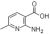 CAS # 846021-26-9, 2-Amino-6-methylnicotinic acid, 2-Amino-6-methyl-3-pyridinecarboxylic acid