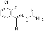 CAS 登录号：84689-20-3, 2-(2,3-二氯苯基)-2-胍亚胺基乙腈
